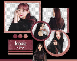 LOONA - [X X] Album Scans (Ver. A) {png}