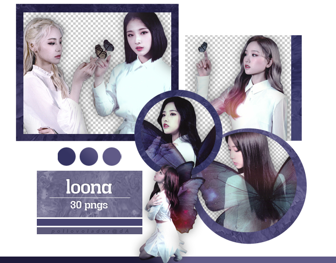 LOONA - [X X] Album Scans (Ver. B) {png} by pollovolador on DeviantArt