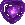 Purple Heart of Love Mini