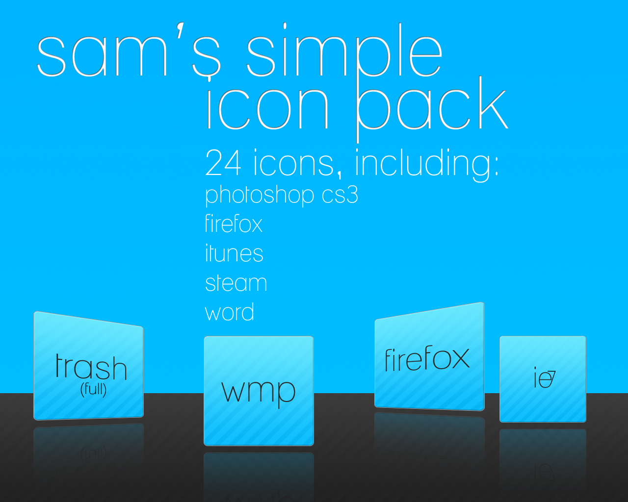 Sam's Simple Icon Pack