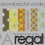 Patterns - Regal Set 1