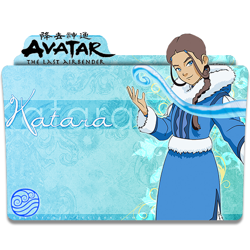 Avatar The Last Airbender v4(Katara) - Icon FoldeR