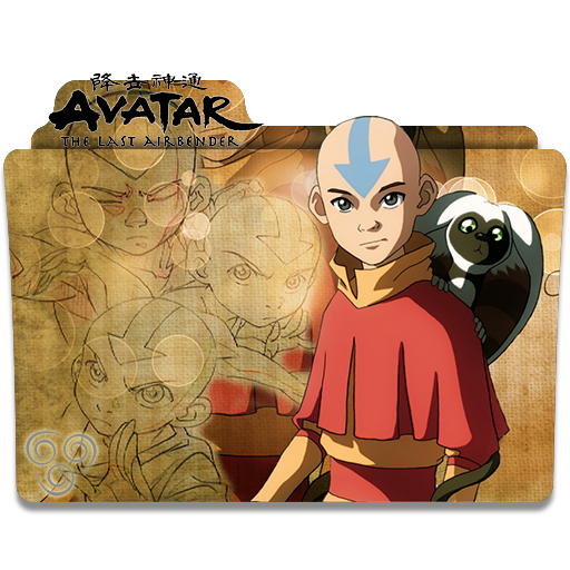 Avatar The Last Airbender V5 (Aang) - Icon Folder by ubagutobr on ...