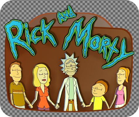 Rick and Morty Icon (without shadow) by rix-wn on DeviantArt