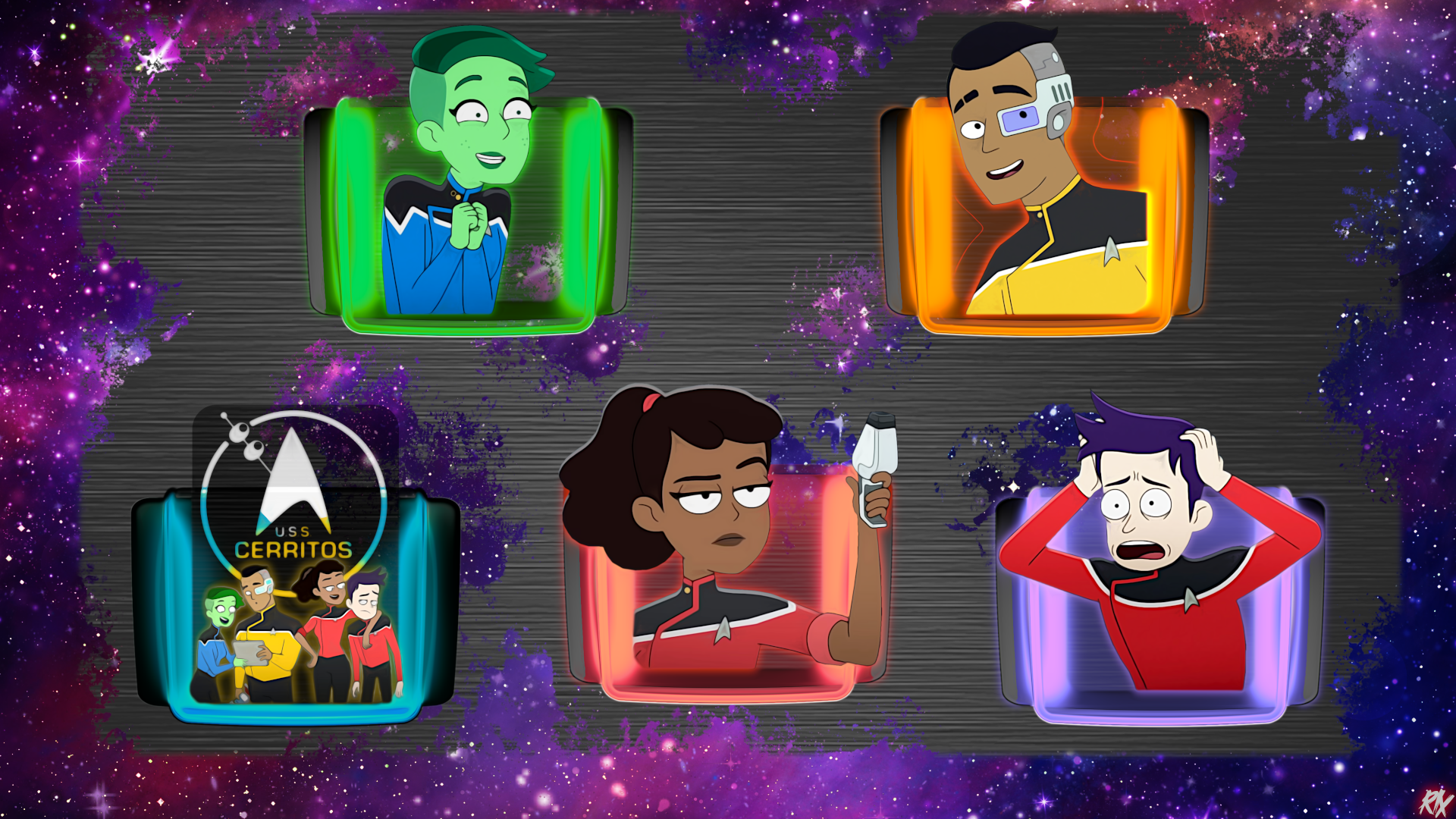 Star Trek Lower Decks Icons Windows and MAC by rix-wn on DeviantArt