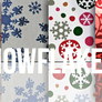 Snowflakes Pattern Texture Set