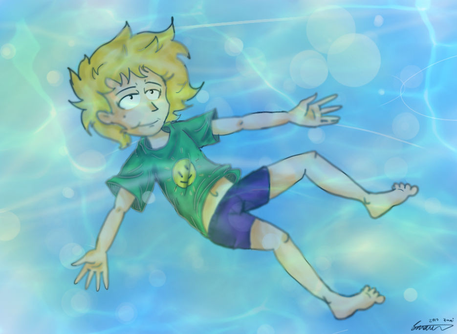 Floating in the water by icelandicghost on DeviantArt