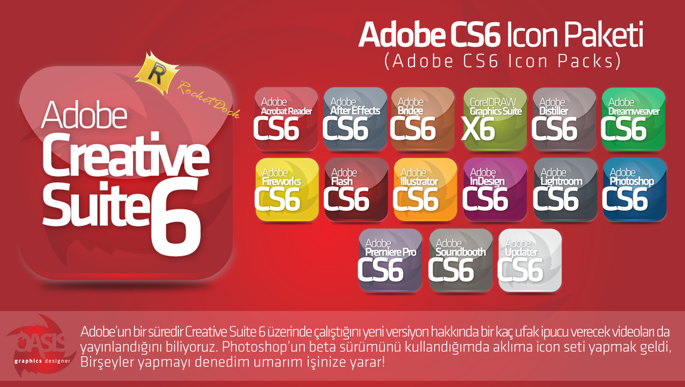 Adobe CS6 ICON PACKS