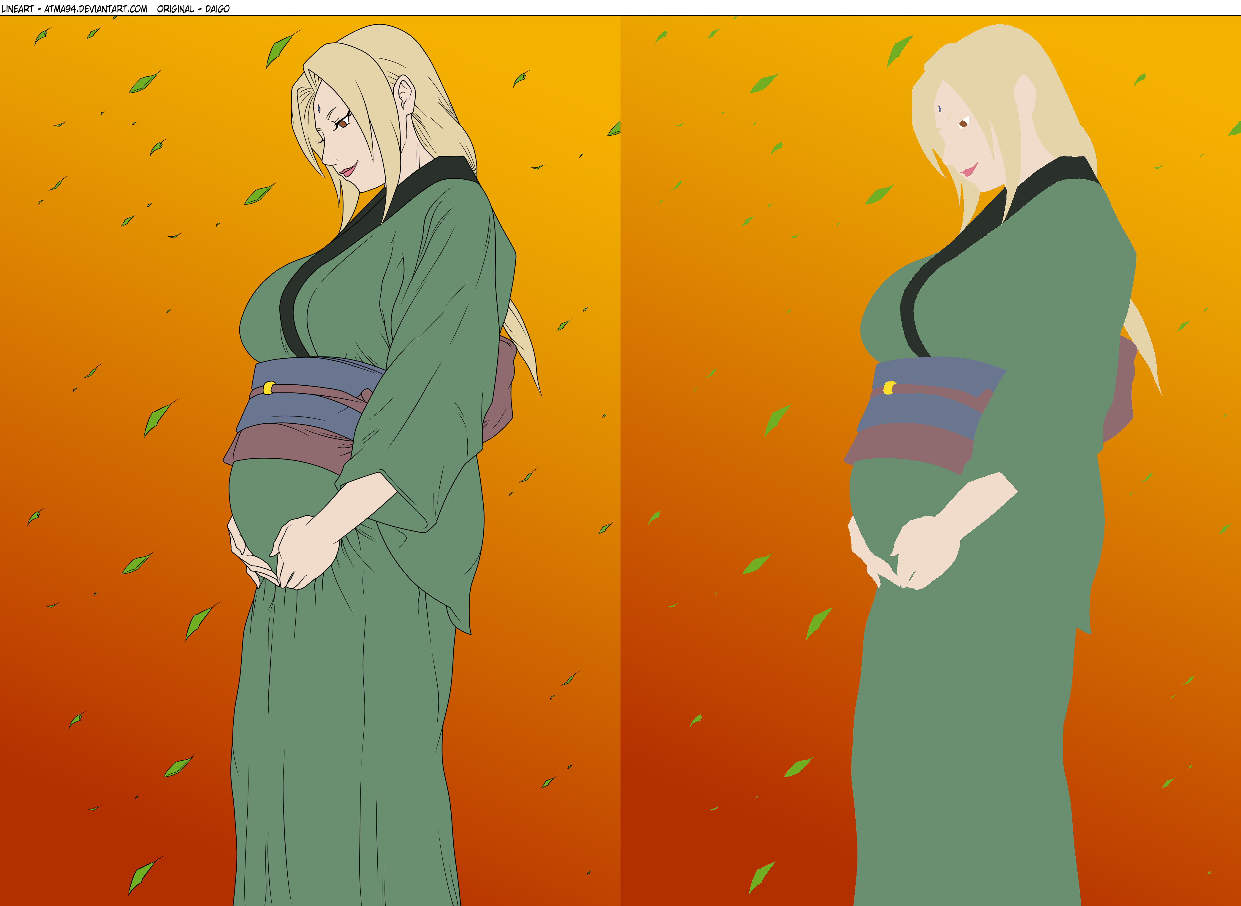 Tsunade Pregnant -PSD- by Atma94 on DeviantArt