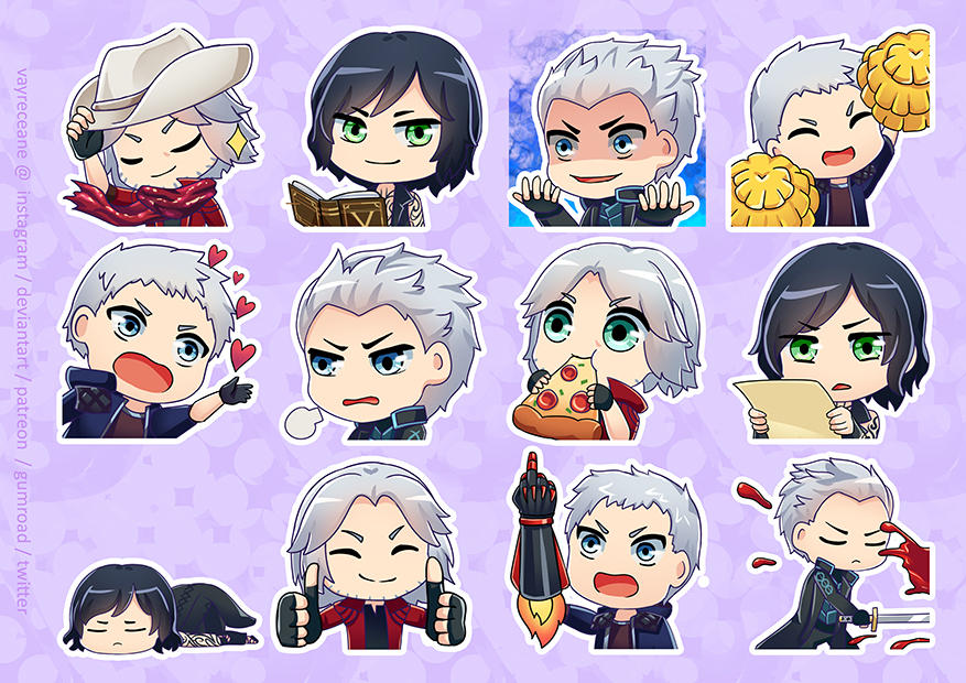 Devil May Cry 5 Animated Emojis By Vayreceane On Deviantart This site provides the latest and most complete emoji information, emoji search and other contents, including meaning, code, picture, usement, example copy and paste etc. devil may cry 5 animated emojis by