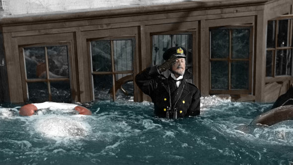 Captain Goes Down With His Ship by Engine97 on DeviantArt