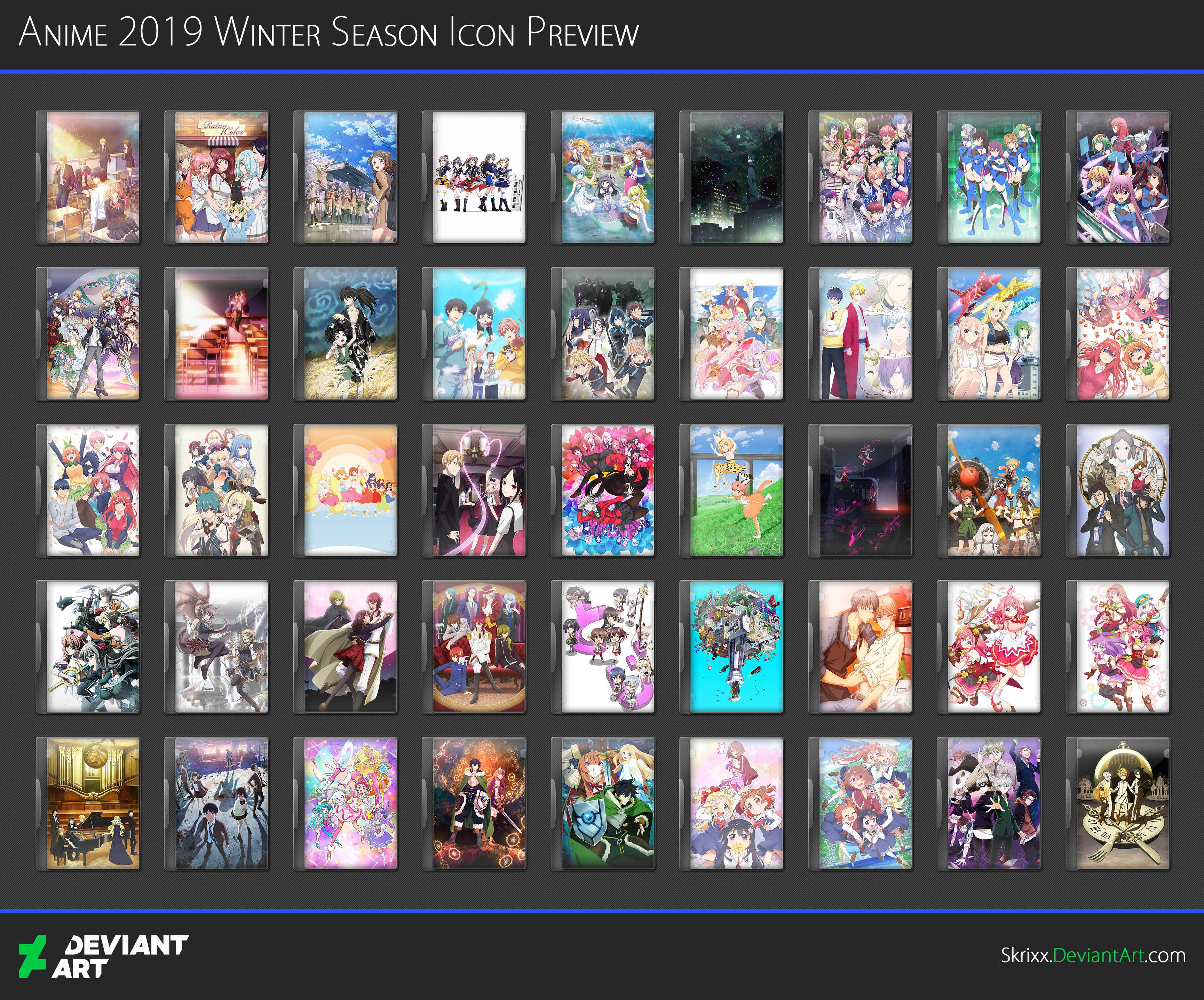 Winter 2022 Anime  Seasonal Chart  AnimeSchedulenet