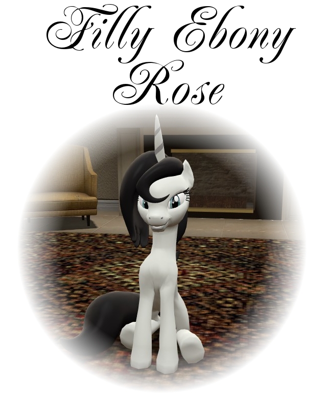 Filly Ebony Rose