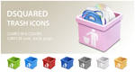 dsquared trash icons by whyred