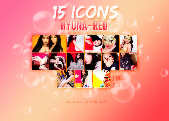 +Hyuna Icons Pack