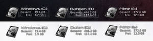 HDD Status V2 for Rainmeter