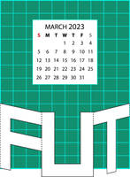Unofficial FUT logo calendar 2023 03-06