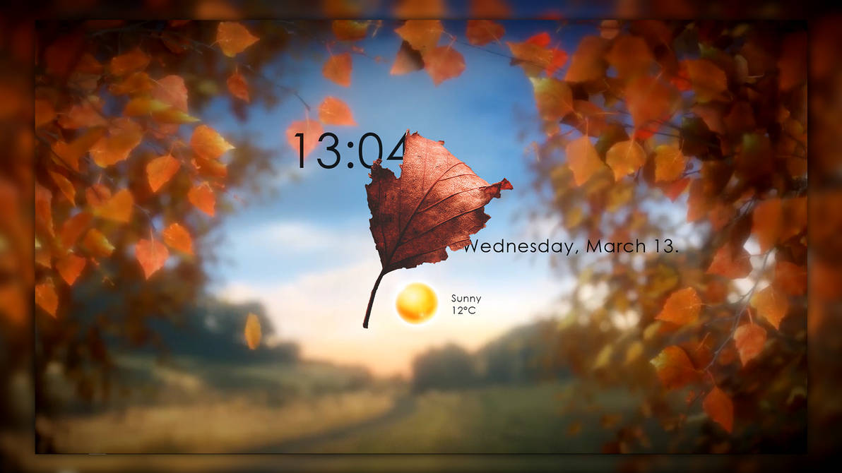 Lonlif Falling Leaves Live Wallpaper By Hiphopium On