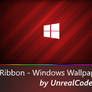 4K Windows Ribbon Wallpapers (14 Colors)