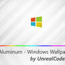 4K Windows Aluminum Wallpapers (14 Colors)