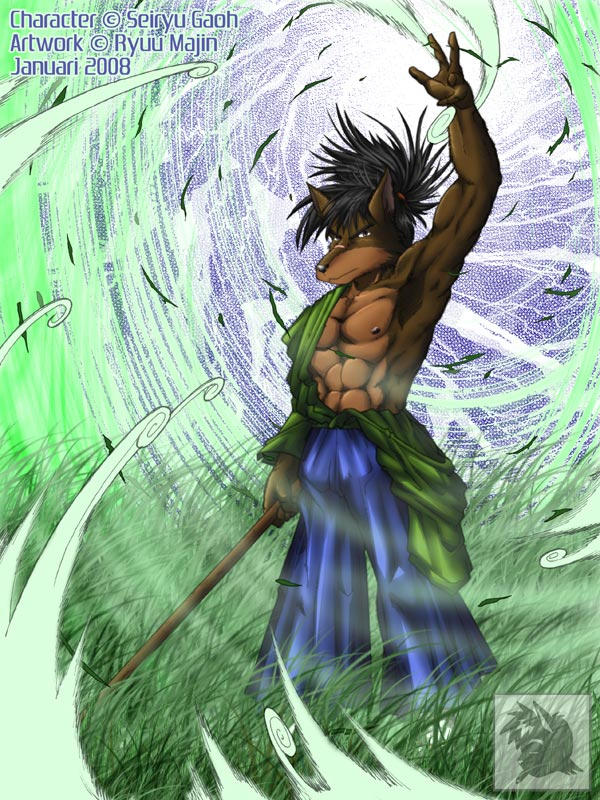 Commission 8: The Windy Rounin by ryuumajin on DeviantArt