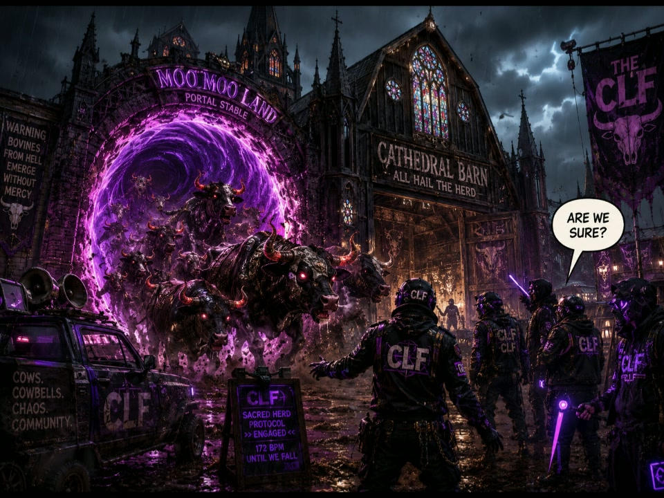 The CLF - Moo Moo Land Awaits by Amon-the-Purple on DeviantArt