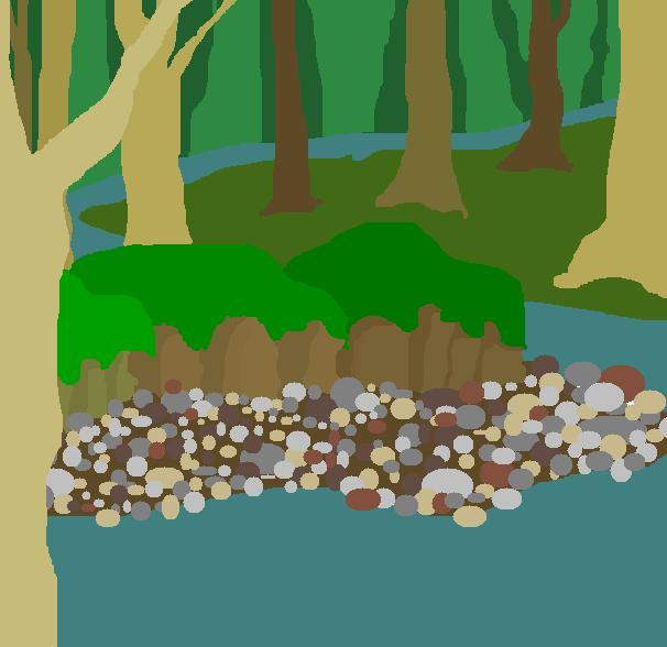 Forest River by niteflyerfaerie on DeviantArt