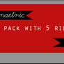 [LENAELRICSUPPLIES] Pack with 5 Ribbons