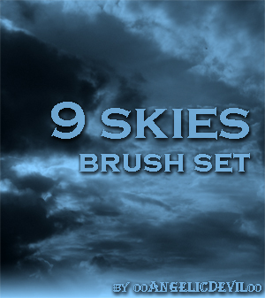 9 Skies brush set for PS