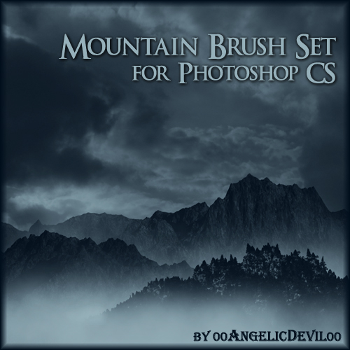 Mountain brush set for PS CS