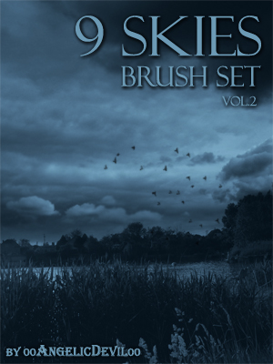 9 Skies brush set vol.2