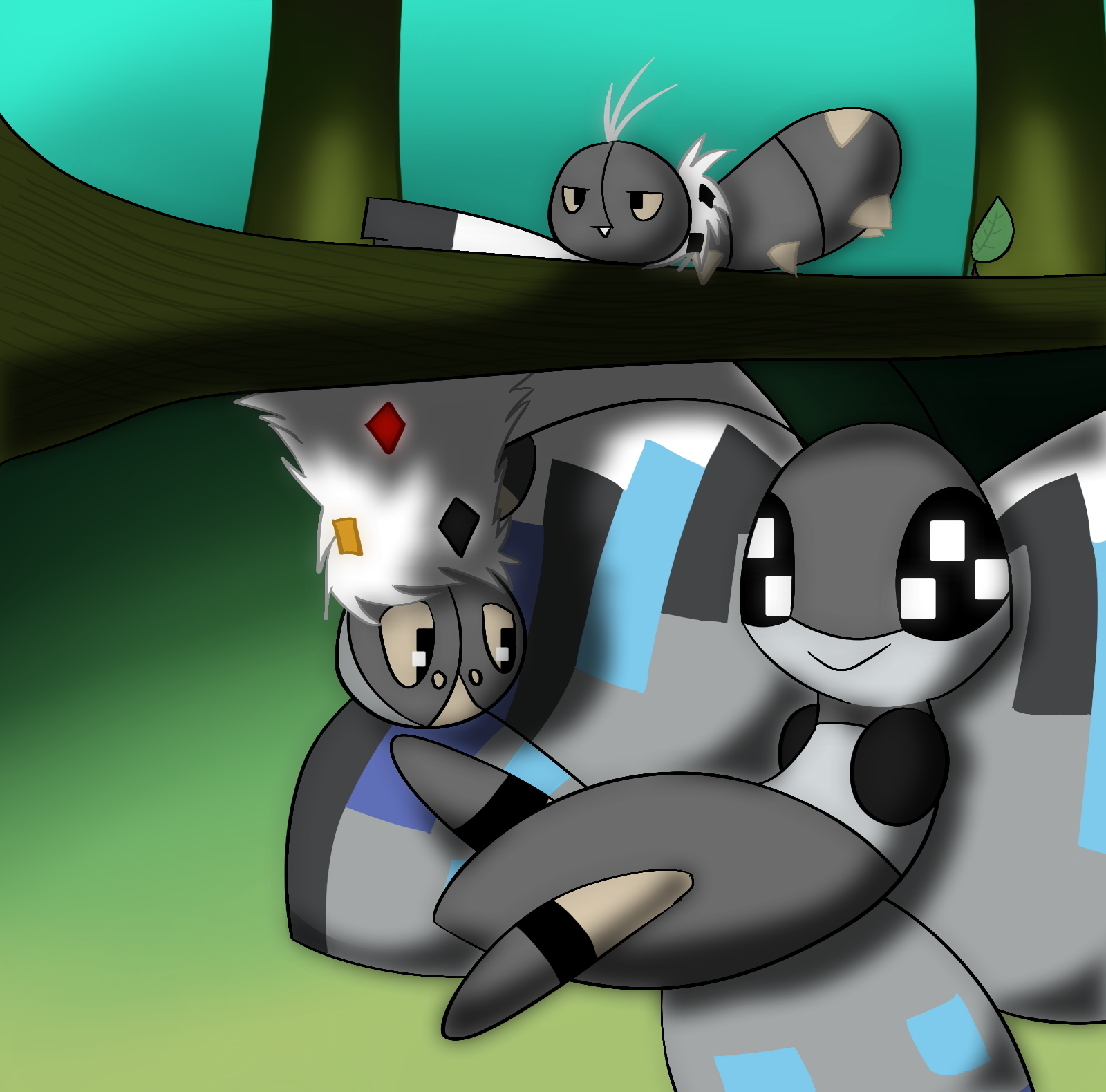 santalune forest by uItravioIet on DeviantArt