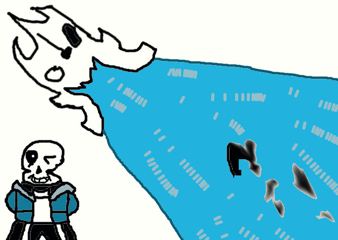 UNDERTALE - Gaster Blaster by eliscristiane2012 on DeviantArt