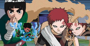 Rock Lee VS. Sabaku no Gaara