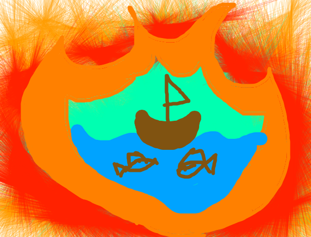 Ocean inside a fire by Im-the-Phoenix on DeviantArt