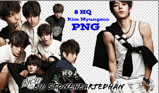 Kim Myungsoo Png Pack