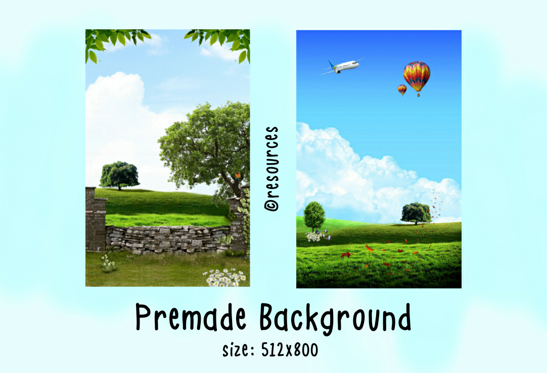 Premade background