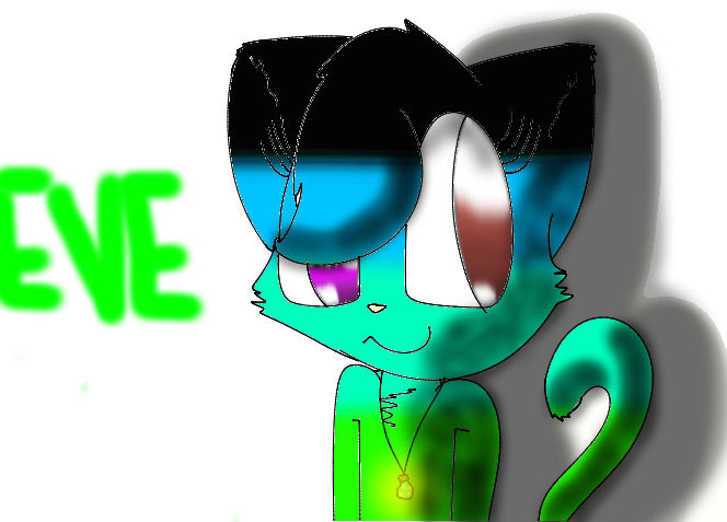 Eve as a cat by beaner005 on DeviantArt