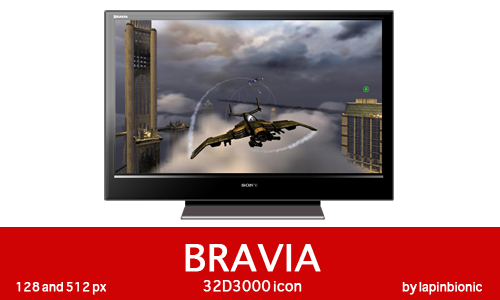 Bravia 32D3000 icon Windows