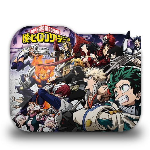 Boku No Hero Academia Season 6 - Folder Icon by ptc96 on DeviantArt