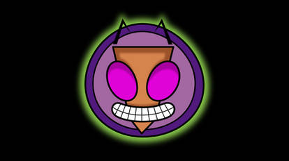 Invader Zim face logo thingy