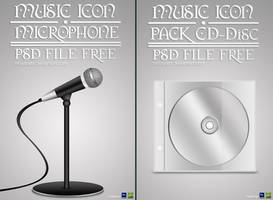 Microphone and CD PSD File