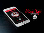 Music Player App PSD - FREE by mostpato