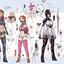 Comic Character Designs