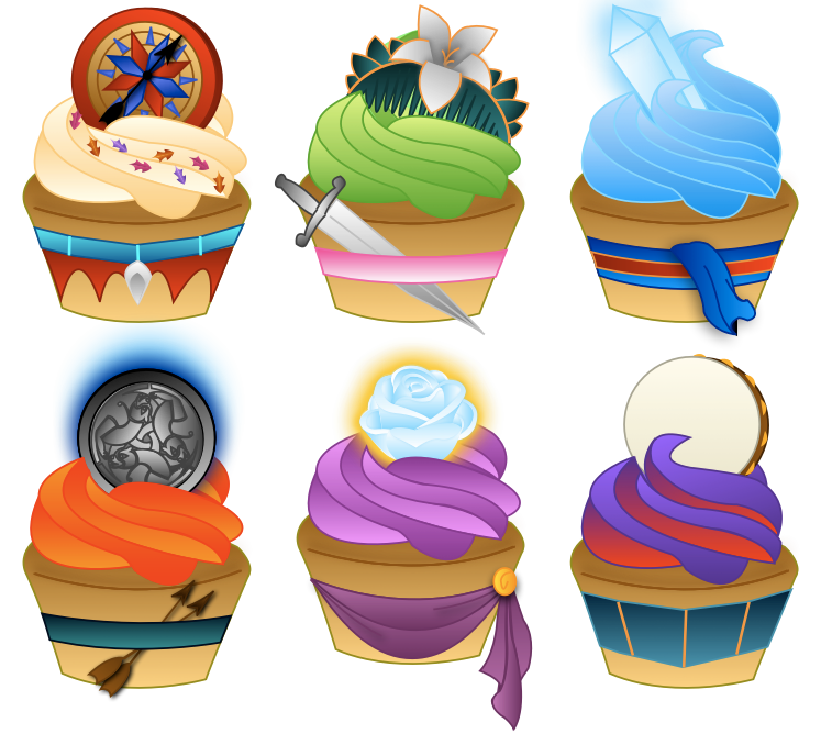 Disney Cupcakes - Heroines