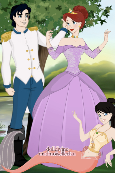 Eric, Ariel and Melody by M-Mannering on DeviantArt