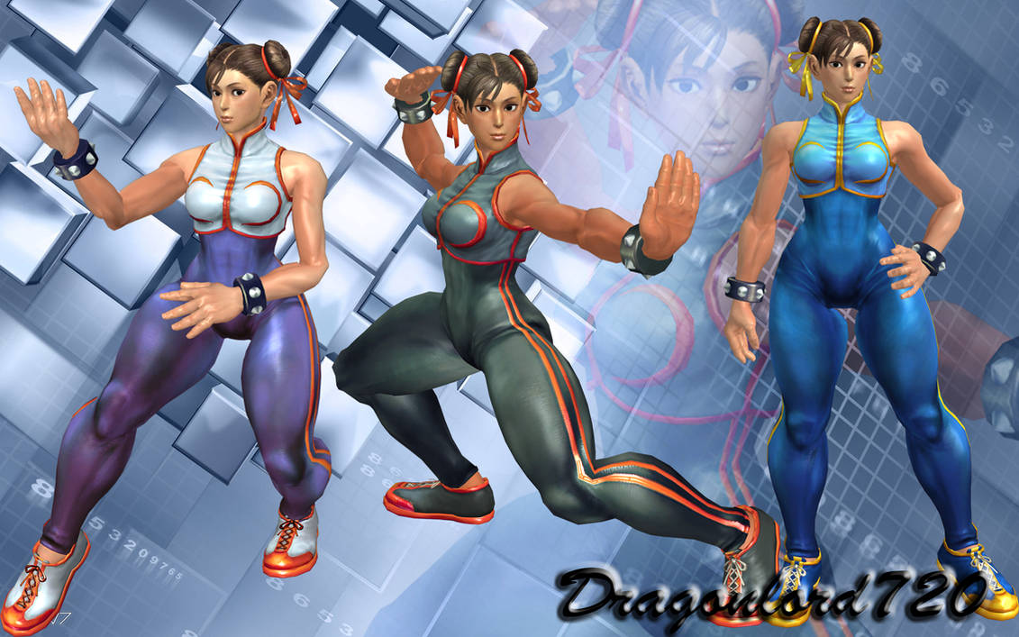Chun Li R45 Chun Li 4p by DragonLord720 on DeviantArt
