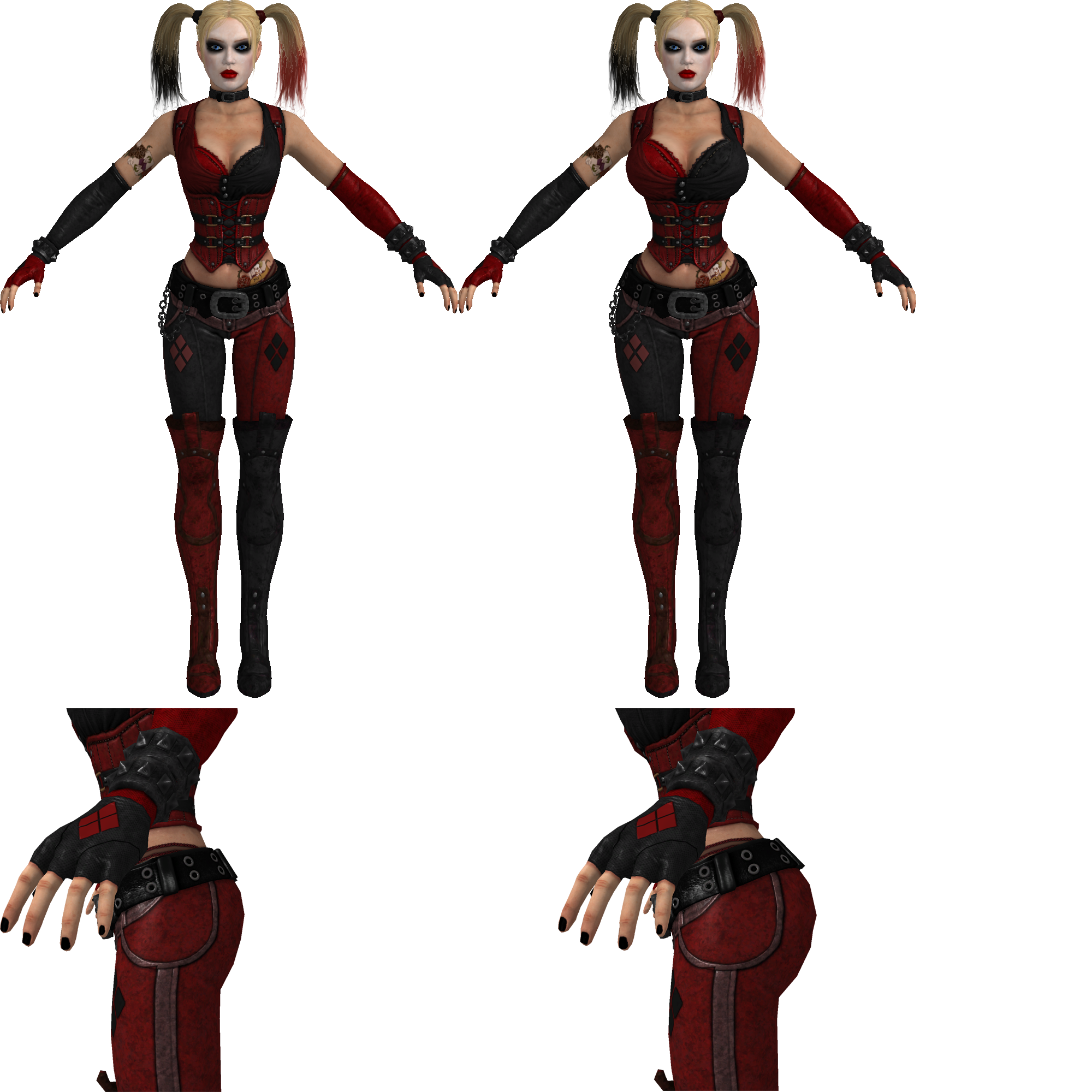 Harley Quinn Enhanced by DragonLord720 on DeviantArt