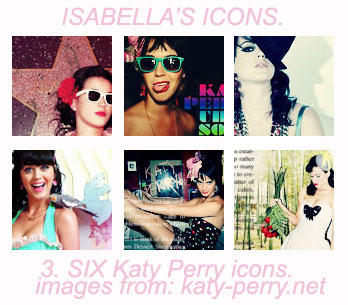 Katy Perry icons
