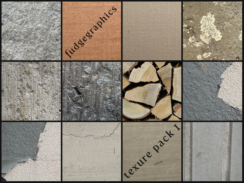 Texture Pack 1 by fudgegraphics